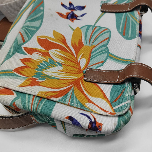 Canvas Shoulder Bag Extra Small White