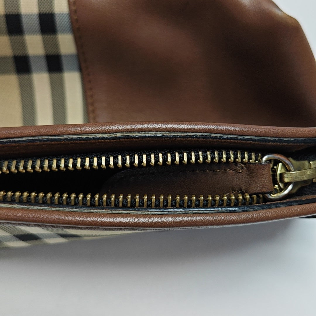 Canvas Shoulder Bag Brown