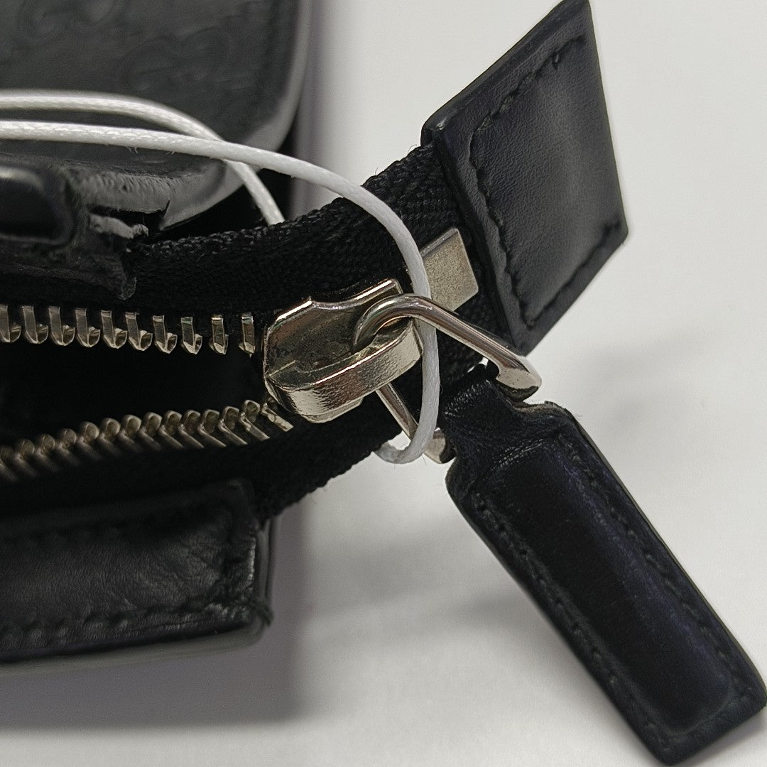 Signature Monogram Calfskin Black