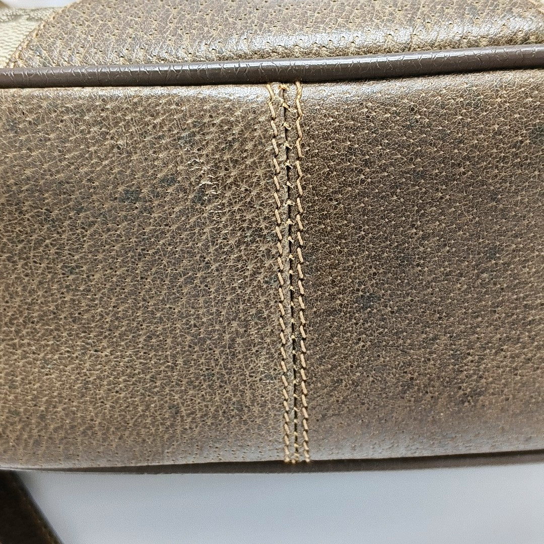 Ophidia Monogram Coated Canvas Beige