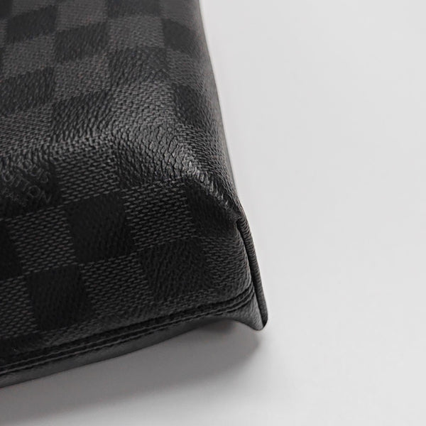 PORTE-DOCUMENTS Damier Graphite Coated Canvas Black