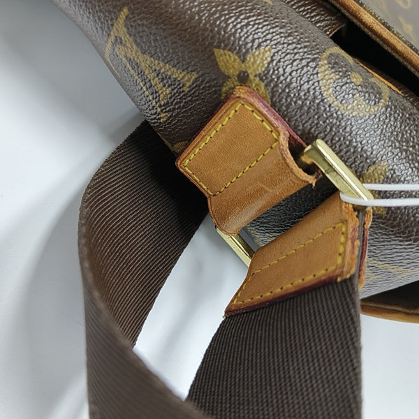 VALMY Monogram Coated Canvas Brown