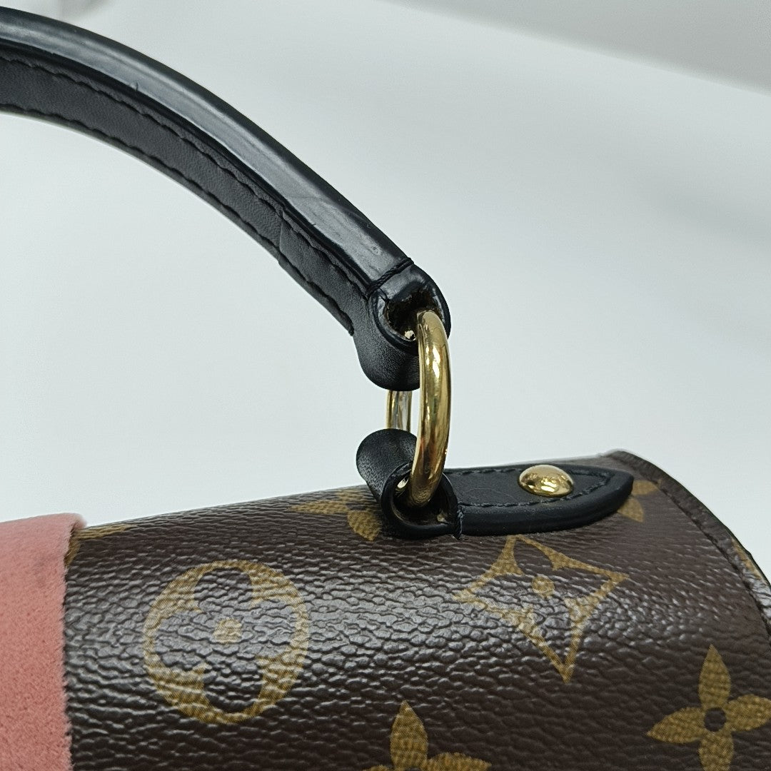 GEORGES BB Monogram Coated Canvas Brown