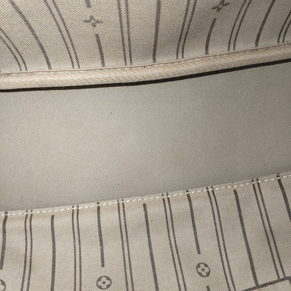 NEVERFULL MM Monogram Coated Canvas Brown