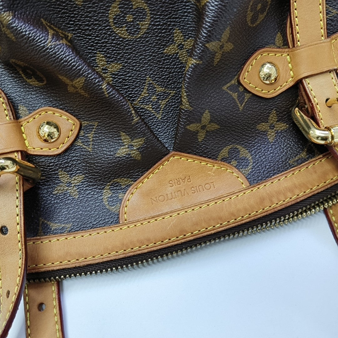 TIVOLI GM Monogram Coated Canvas Brown