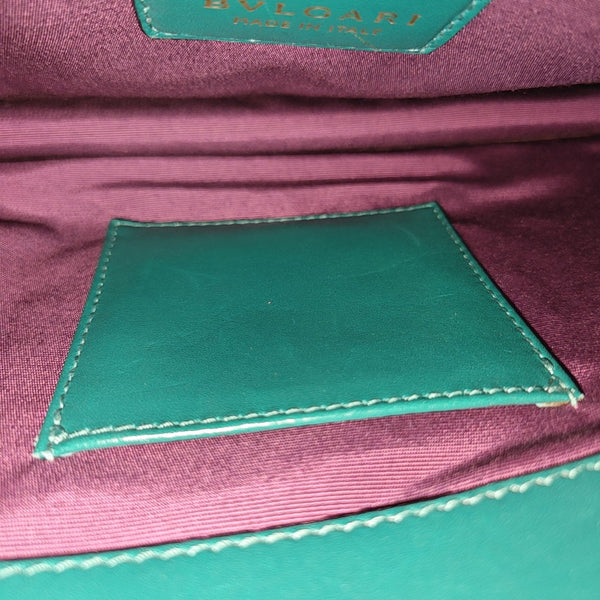 SERPENTI FOREVER Medium Calfskin Green