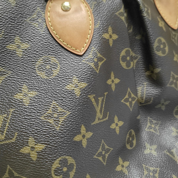 PALERMO PM Monogram Coated Canvas Brown