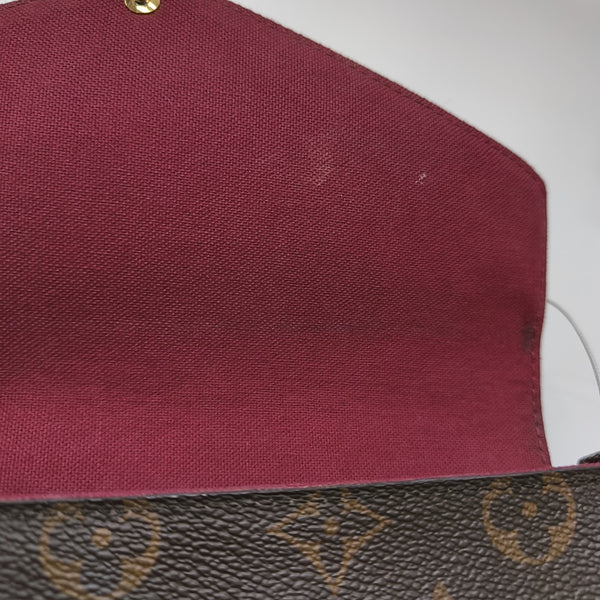 FÉLICIE Monogram Coated Canvas Brown