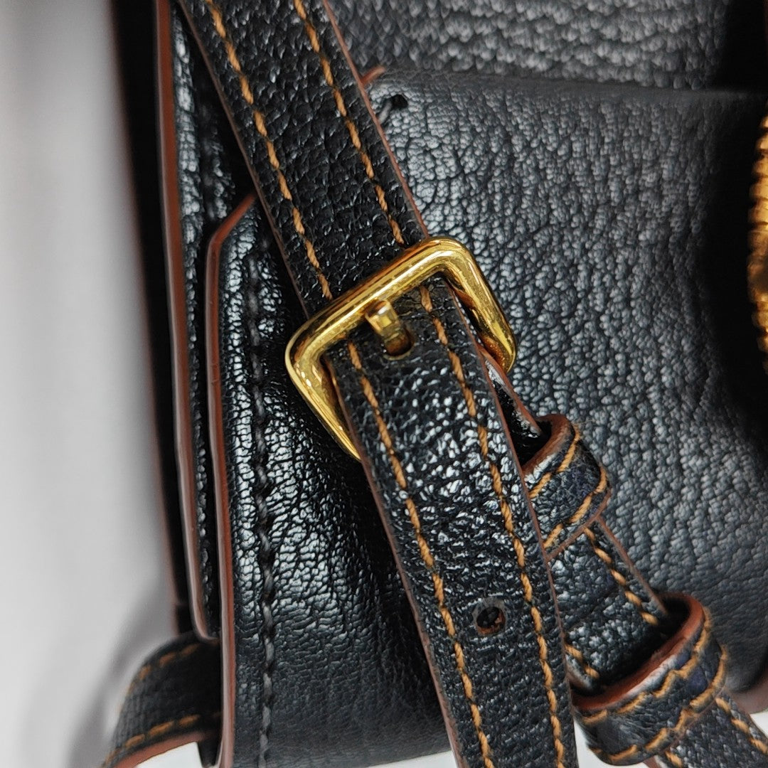 My Miu Calfskin Black