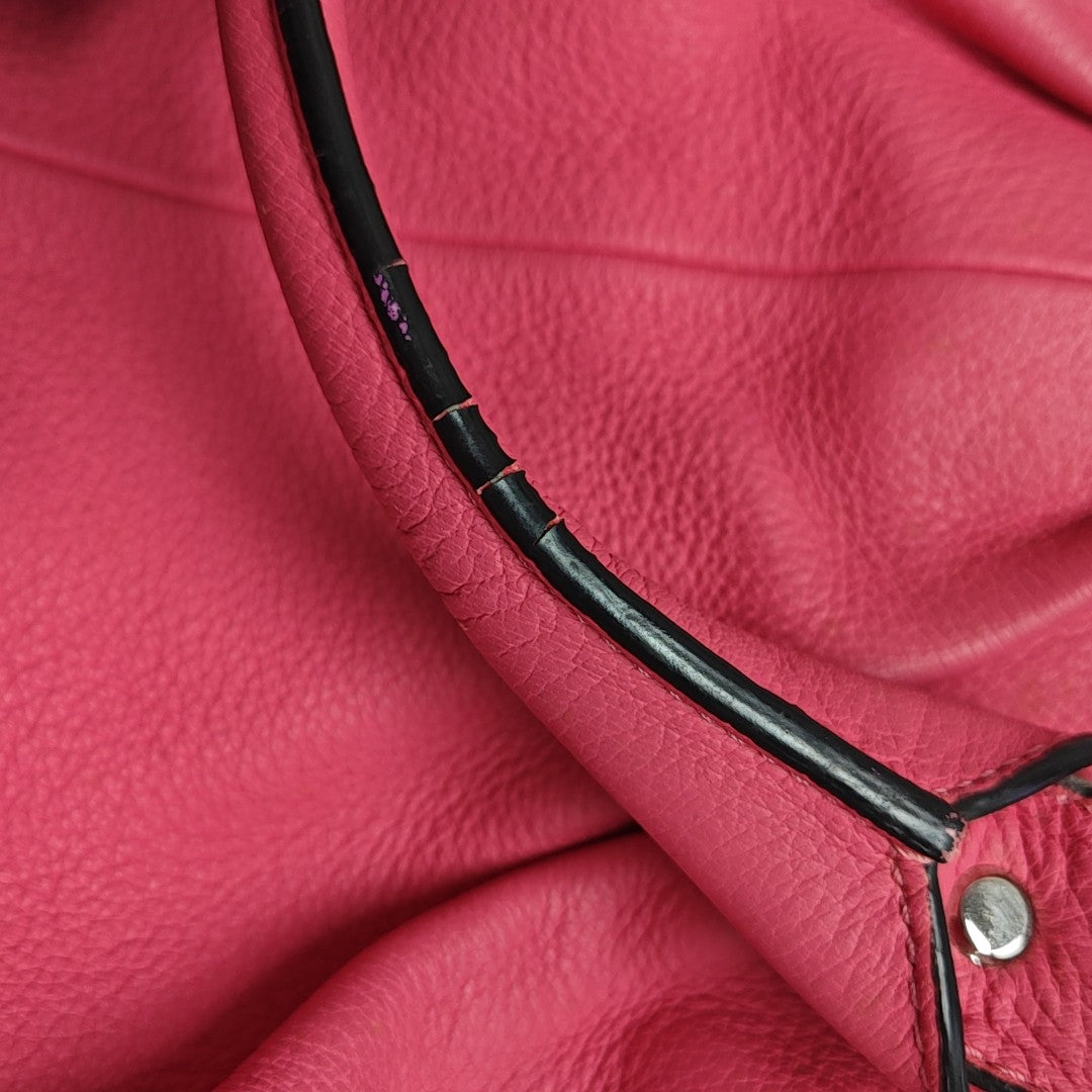 Calfskin Shoulder Bag Pink
