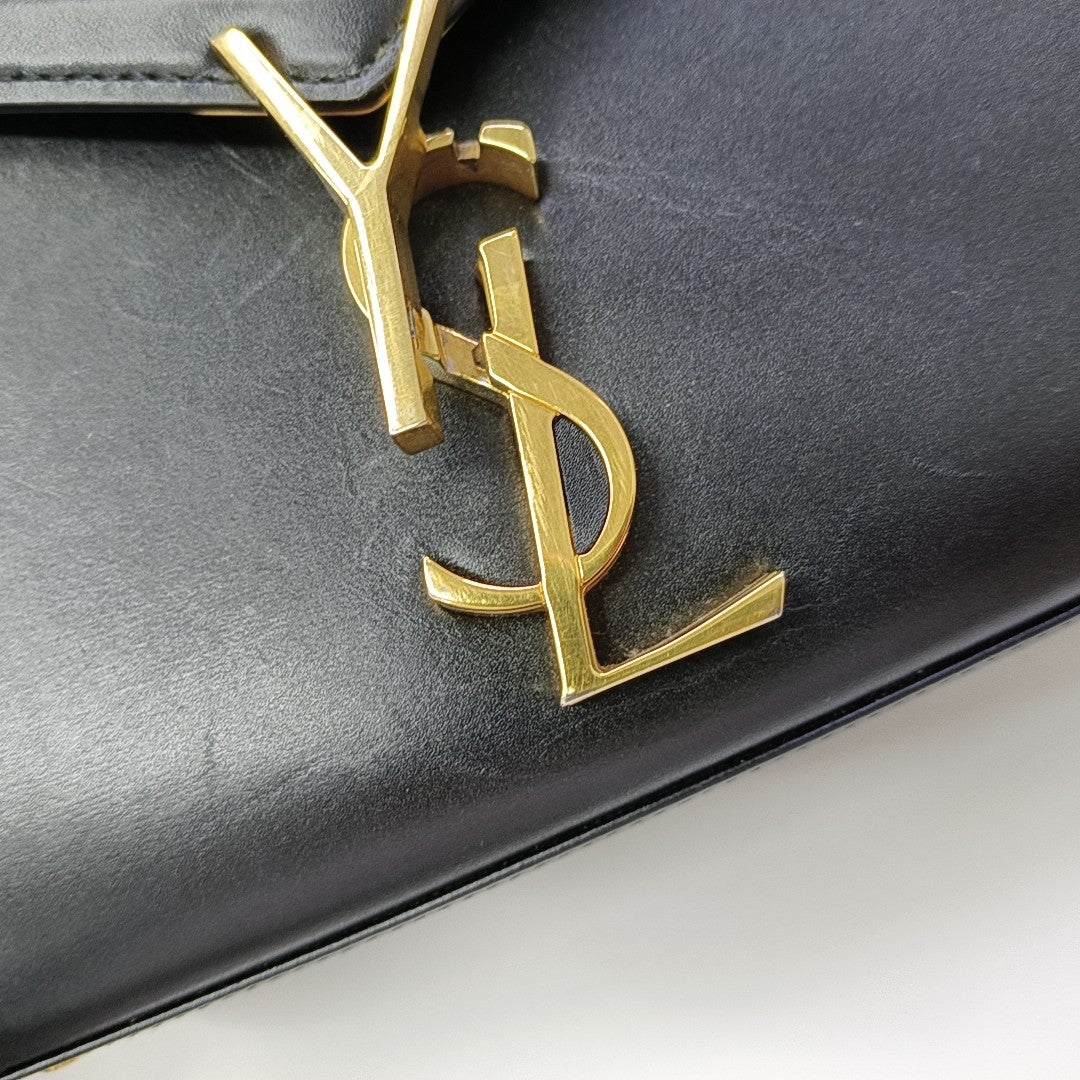 CASSANDRA Mini Calfskin Black