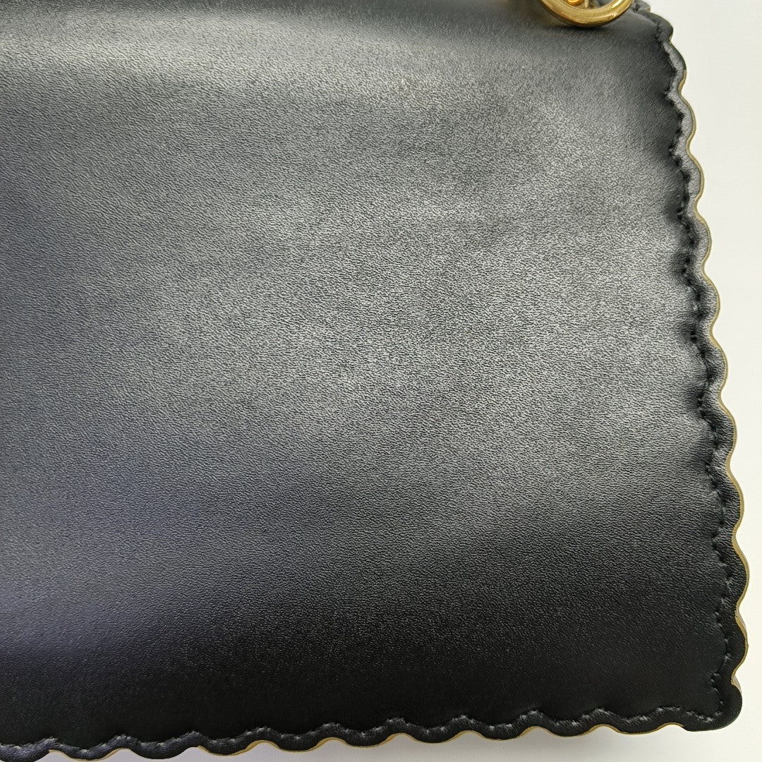 Kan I Small Calfskin Black
