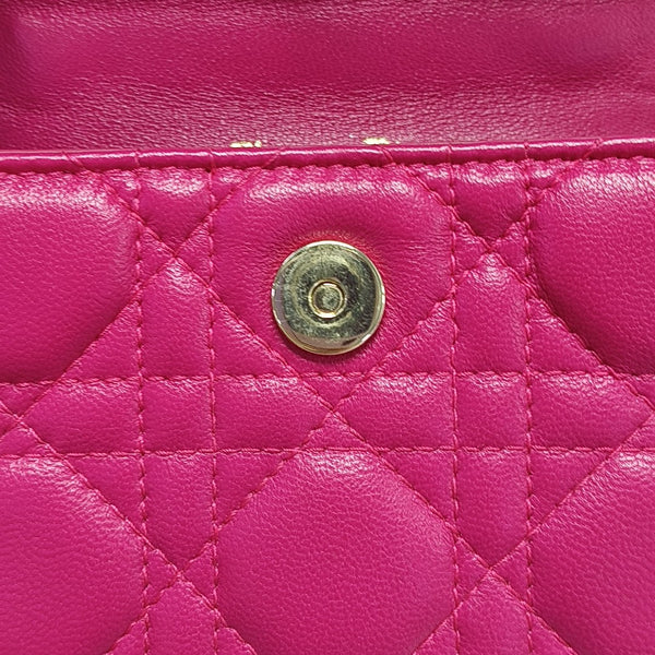 Cannage Lambskin Red