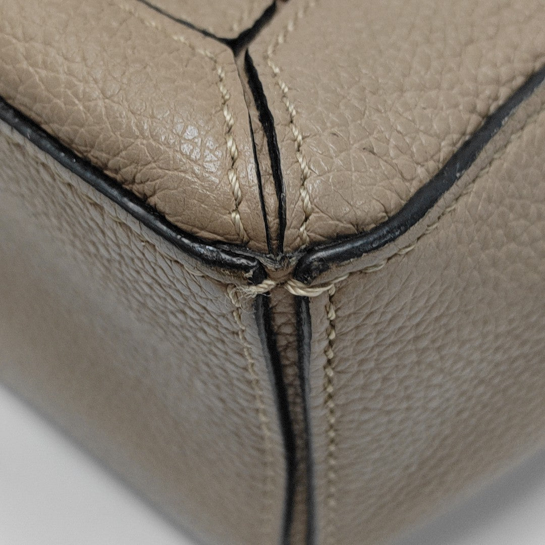 Puzzle Mini Calfskin Beige