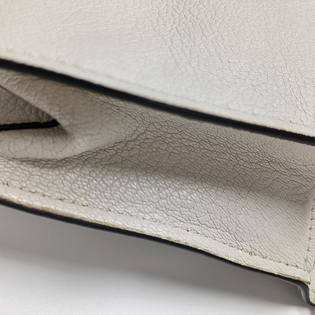 My Miu Calfskin White