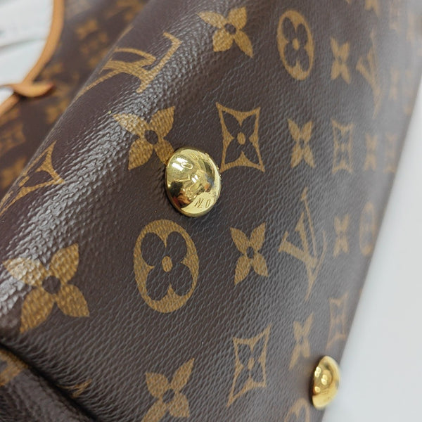 CARRYALL PM Monogram Coated Canvas Brown