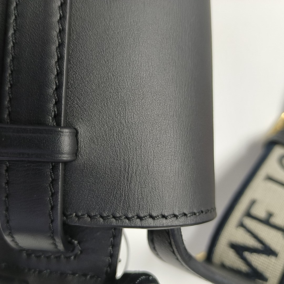 Gate Mini Calfskin Black