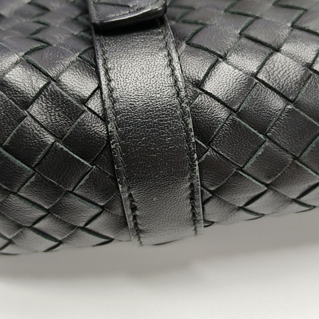 Lambskin Shoulder Bag Black