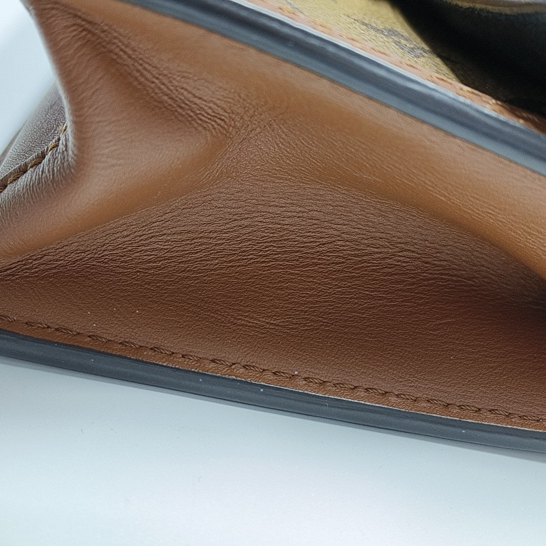 DAUPHINE WOC Monogram Coated Canvas Brown
