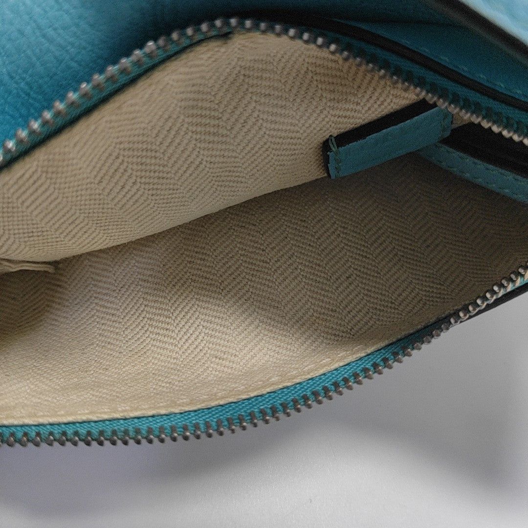 Puzzle Mini Calfskin Blue