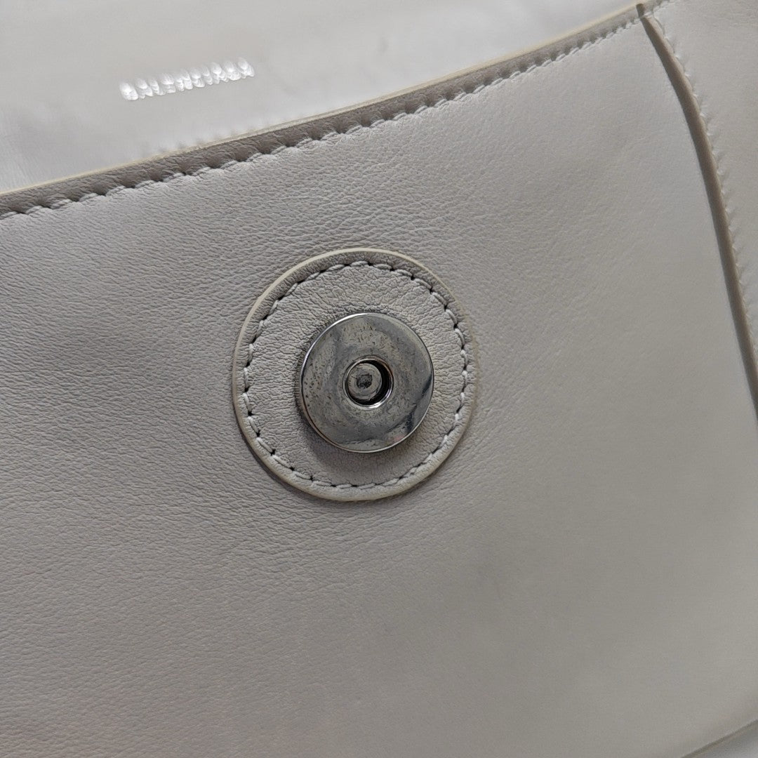 Downtown Small Calfskin Beige