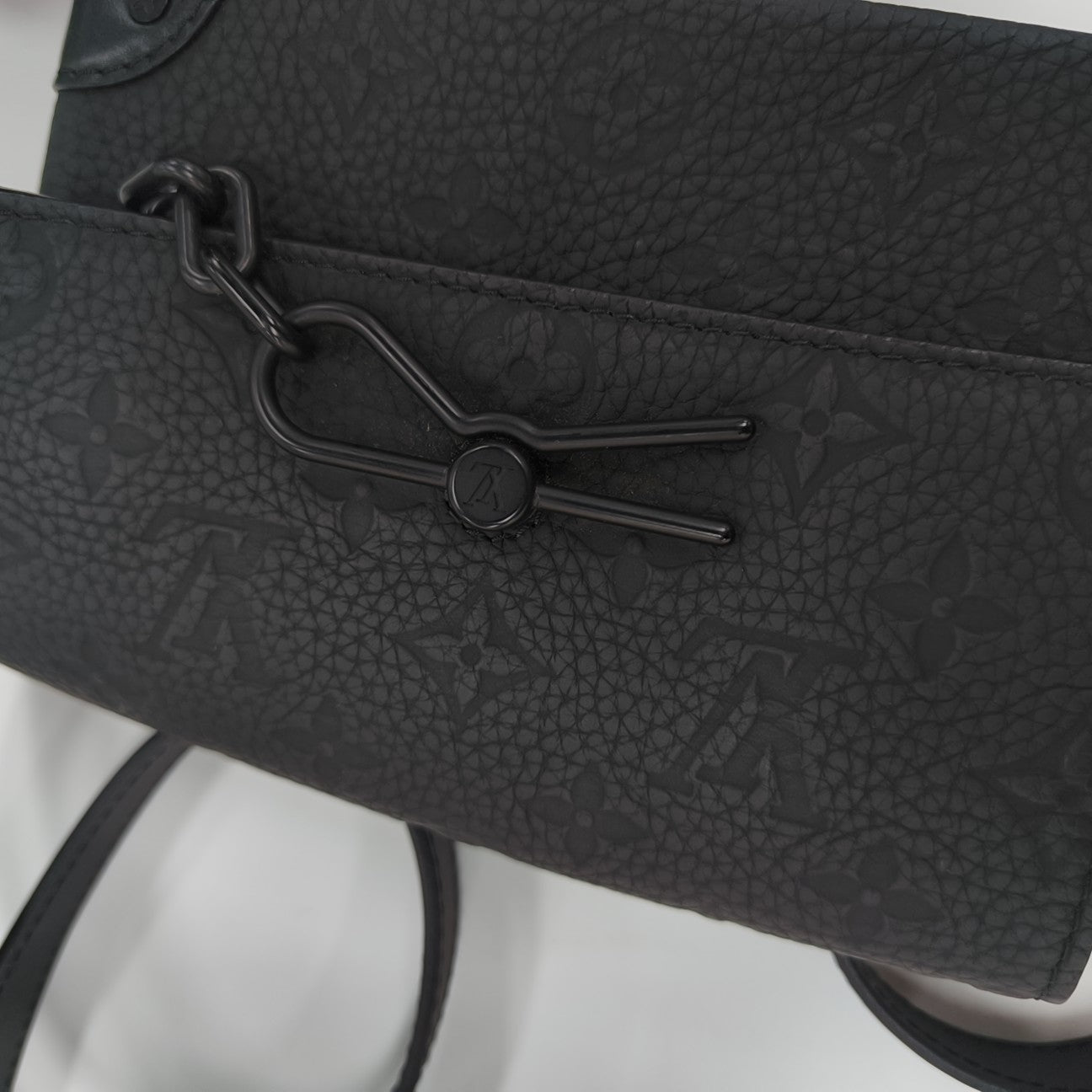 STEAMER Mini Monogram Calfskin Black