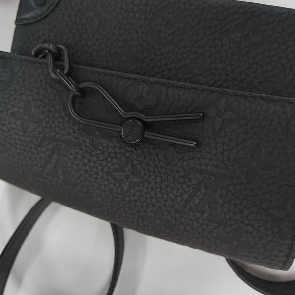STEAMER Mini Monogram Calfskin Black