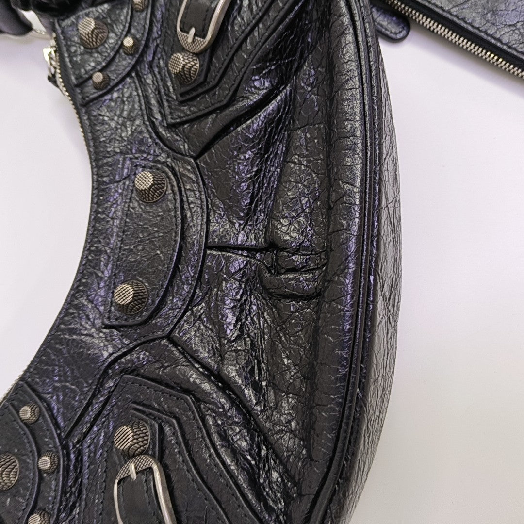Le Cagole Small Lambskin Black