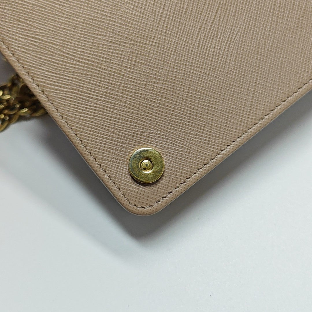 Calfskin Shoulder Bag Pink