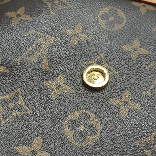 SOHO Mini Monogram Coated Canvas Brown