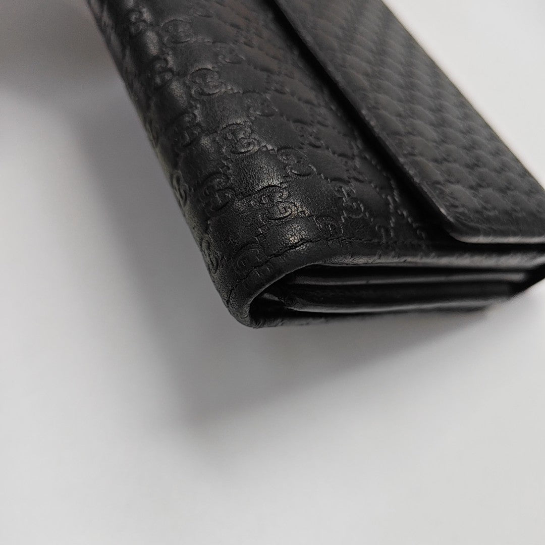 Monogram Calfskin Clutch Black