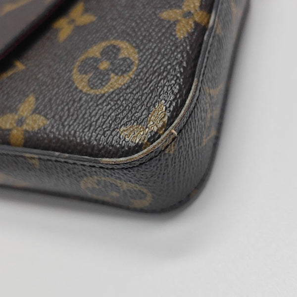 FÉLICIE Monogram Coated Canvas Brown