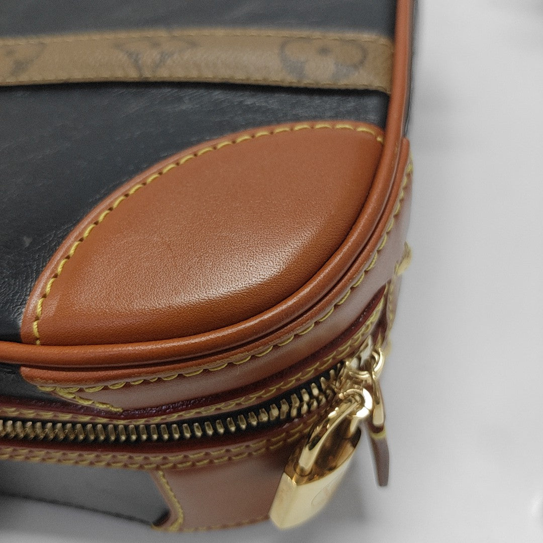 VALISETTE Monogram Calfskin Blue