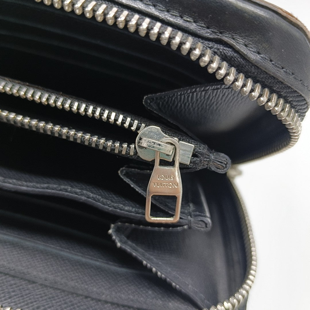 Monogram Coated Canvas Wallet Brown