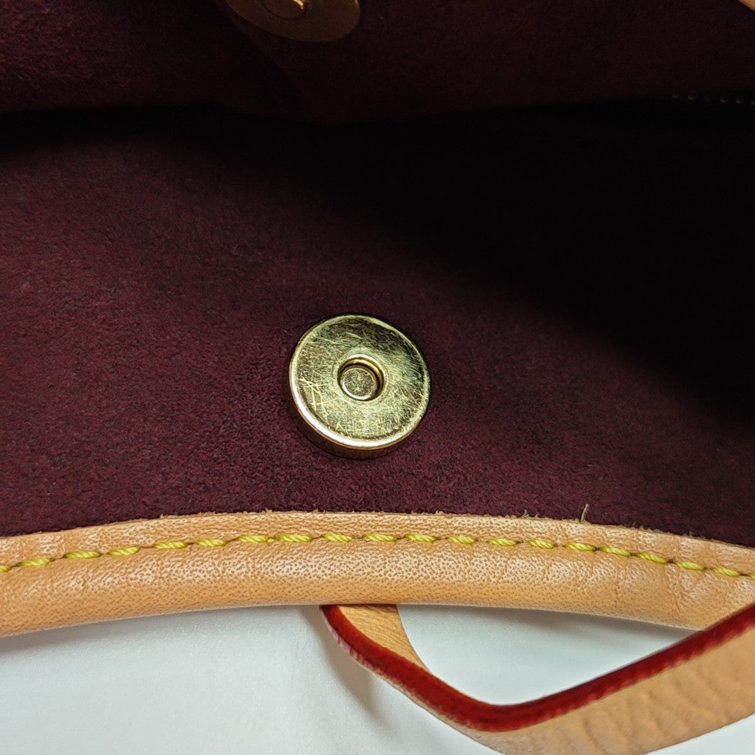 CARRYALL MM Monogram Coated Canvas Brown