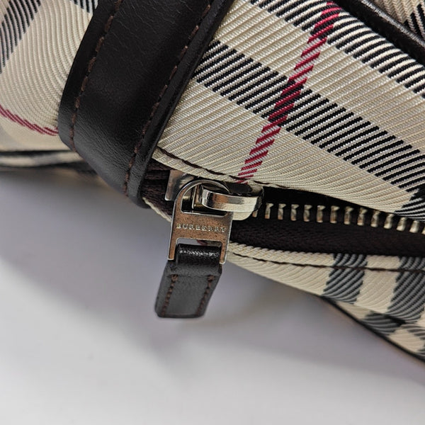Canvas Top Handle Bag Beige