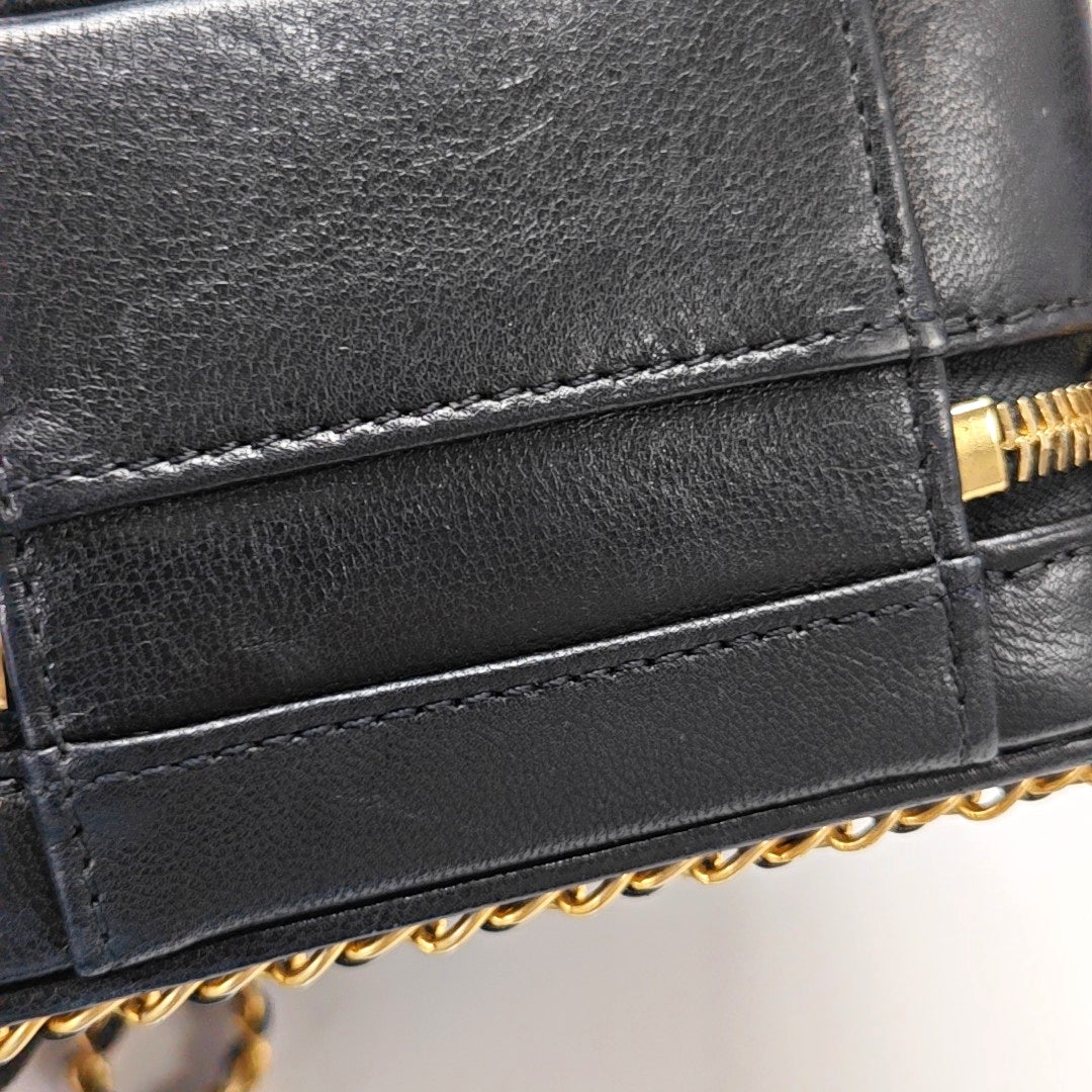 FILIGREE Quilted Lambskin Black