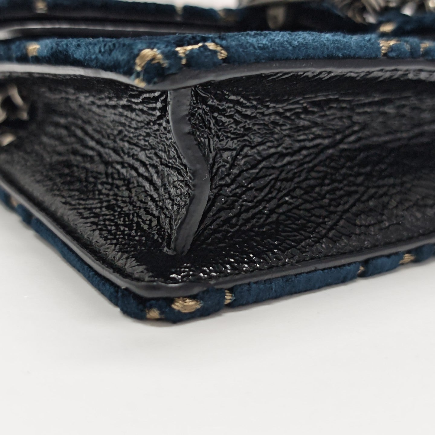 Dionysus Super Mini Monogram Velvet Green