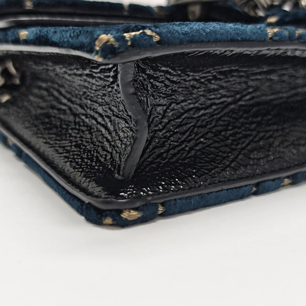 Dionysus Super Mini Monogram Velvet Green