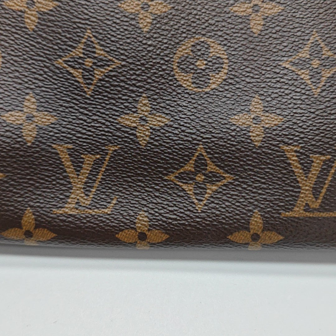 DAUPHINE Mini Monogram Coated Canvas Brown