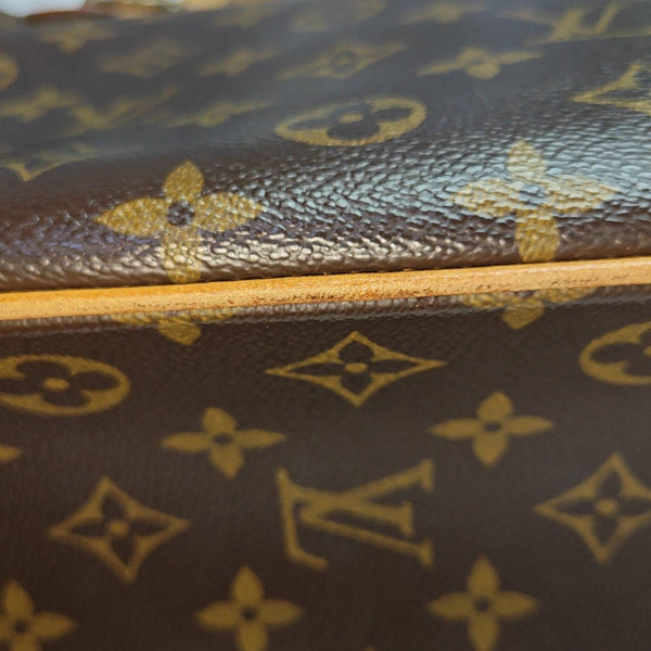MULTIPLE Monogram Coated Canvas Brown