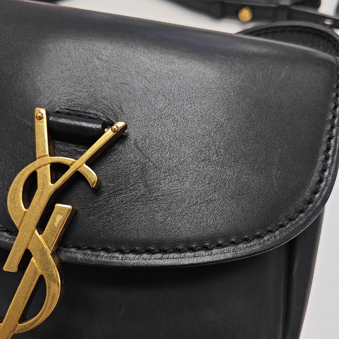 KAIA Mini Calfskin Black