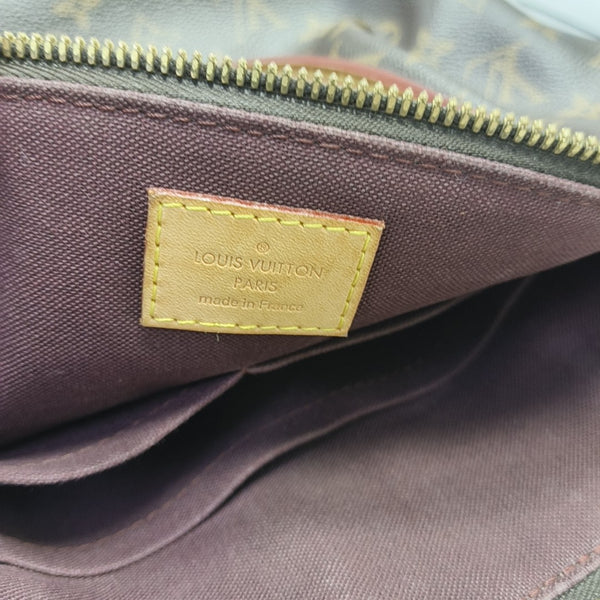 TURENNE Monogram Coated Canvas Brown