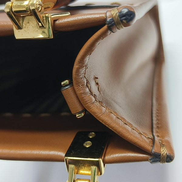 Sunshine Mini Calfskin Brown