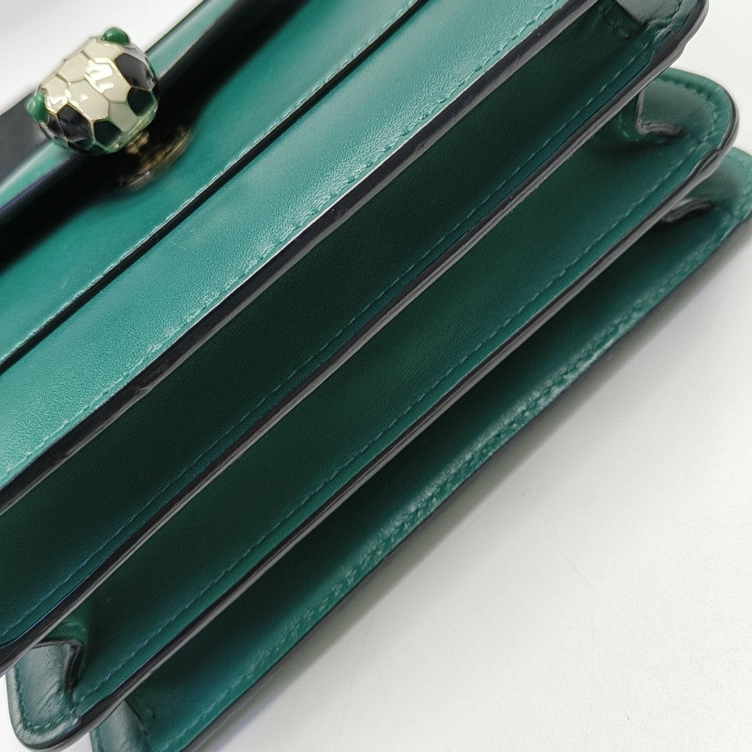 SERPENTI FOREVER Calfskin Green