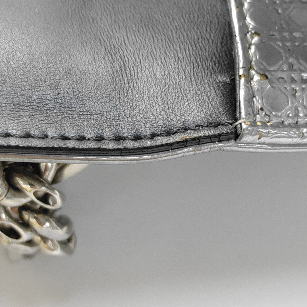 Diorama Medium Calfskin Gray