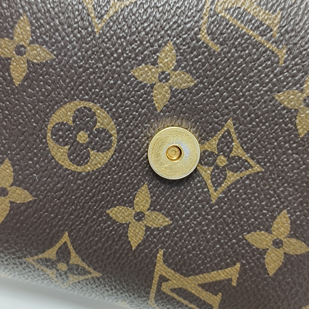 FOLD ME Monogram Coated Canvas Brown