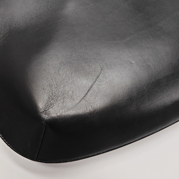 Calfskin Shoulder Bag Black