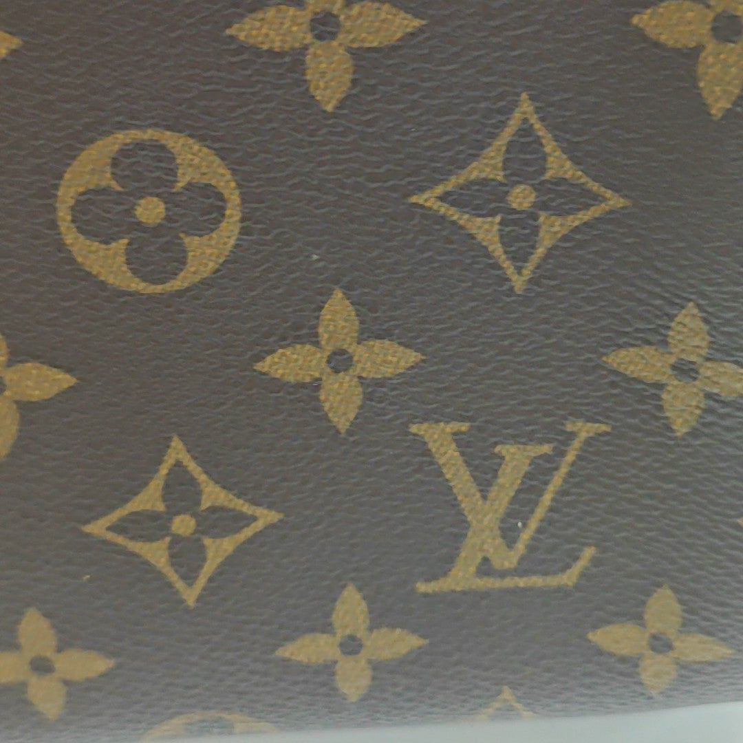 FAVORITE PM Monogram Coated Canvas Brown