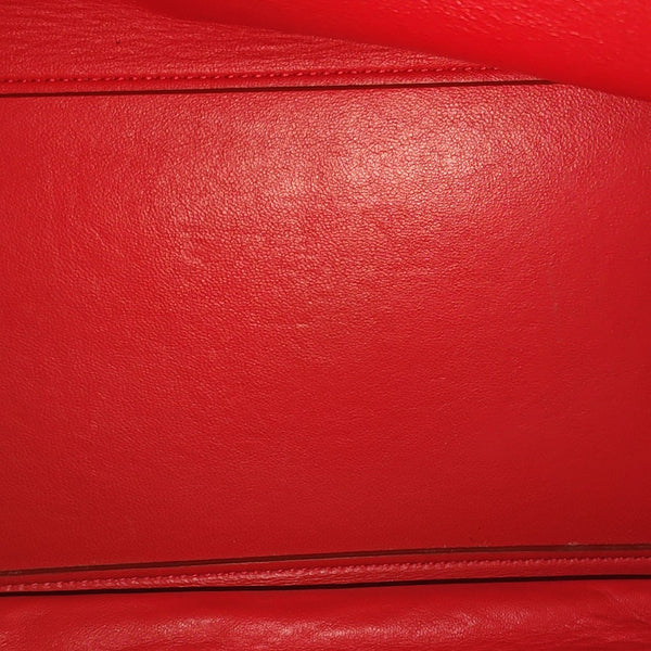 TRAPEZE Medium Calfskin Red
